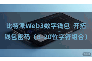 比特派Web3数字钱包 开拓钱包密码(8-20位字符组合)