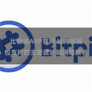 比特派APP官网 比特派钱包支持的主要区块链网络解析