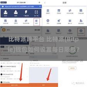 比特派跨平台 比特派(Bitpie)钱包如何设置每日限额？