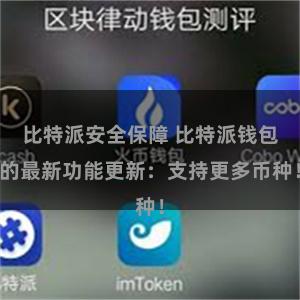 比特派安全保障 比特派钱包的最新功能更新：支持更多币种！