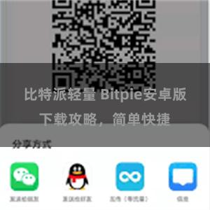 比特派轻量 Bitpie安卓版下载攻略，简单快捷