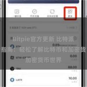 Bitpie官方更新 比特派初学者指南：轻松了解比特币和加密货币世界