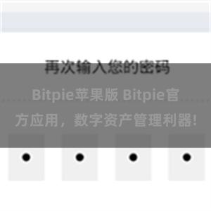 Bitpie苹果版 Bitpie官方应用，数字资产管理利器!