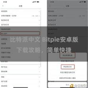 比特派中文 Bitpie安卓版下载攻略，简单快捷